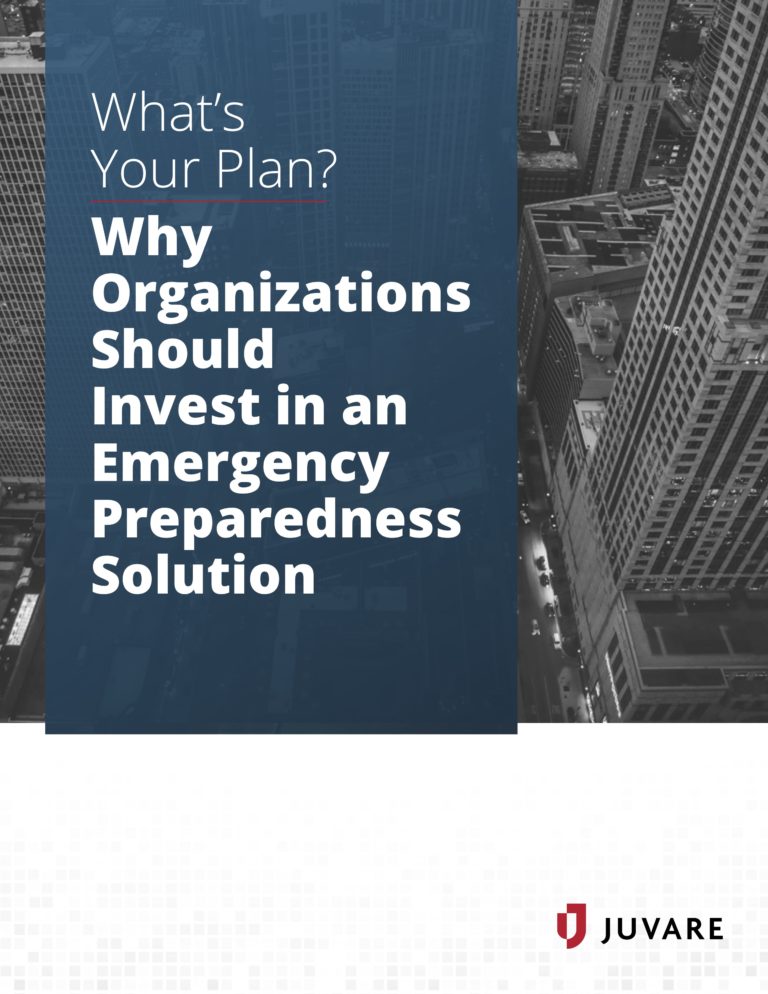 why organizations should invest in an emergency preparedness solution