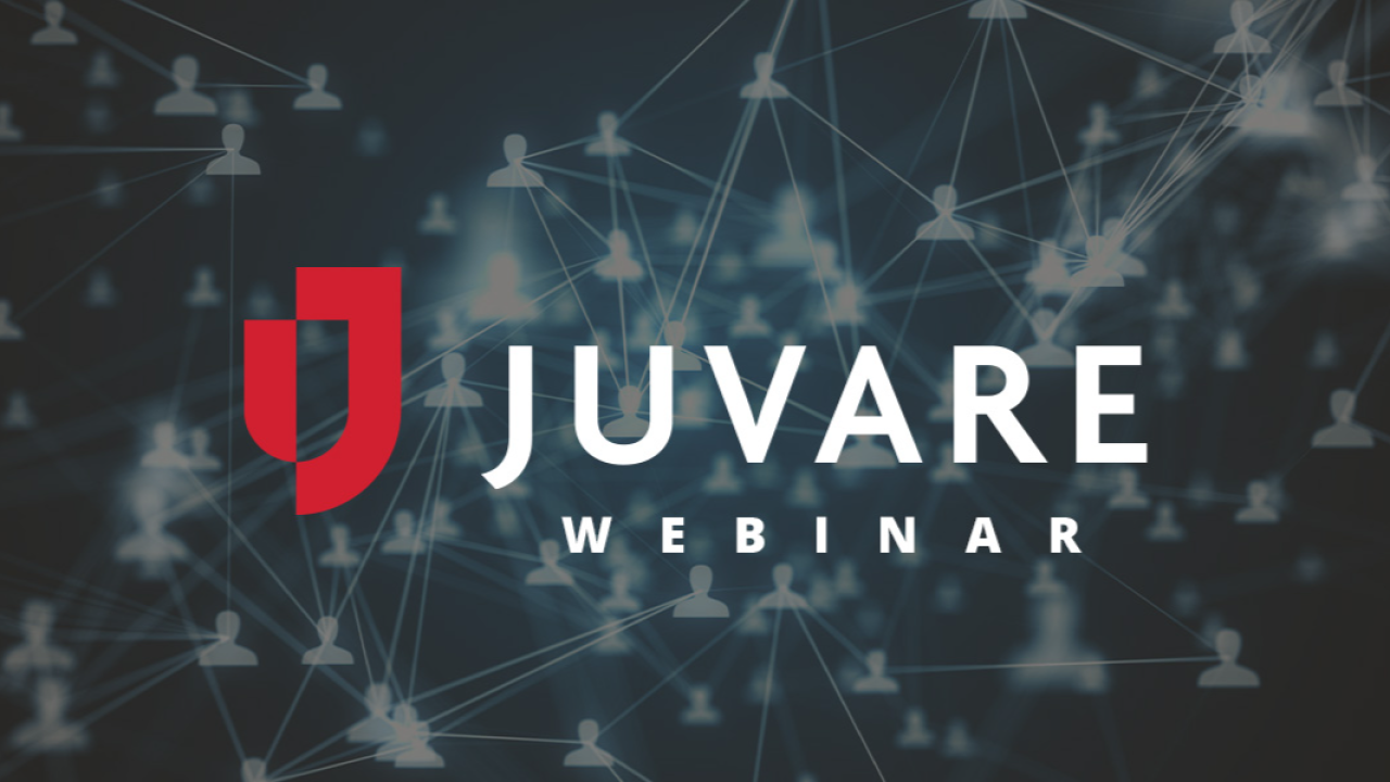 Juvare Webinar