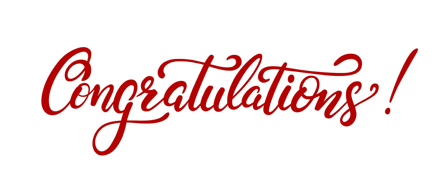 Congratulations