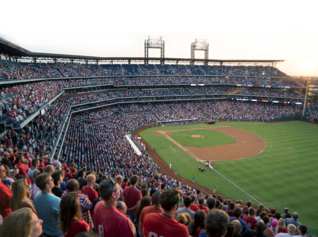 Baseball Crowd Case Study for Sports Stadium